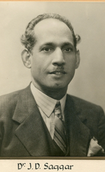 Portrait of Dr J. Saggar