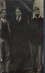 Photo of Hasan Shahid Suhrawardy, Philip Arnold Heseltine and D. H. Lawrence
