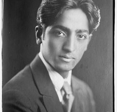 Portrait of Jiddu Krishnamurti